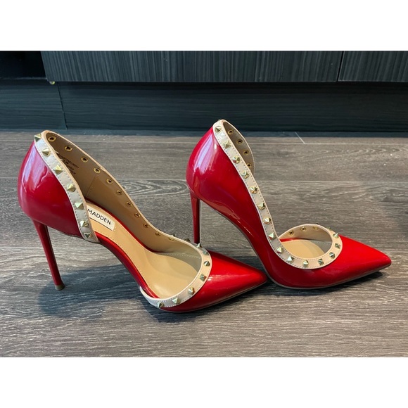 Rockstud Detail High Heel Pumps - Picture 1 of 5